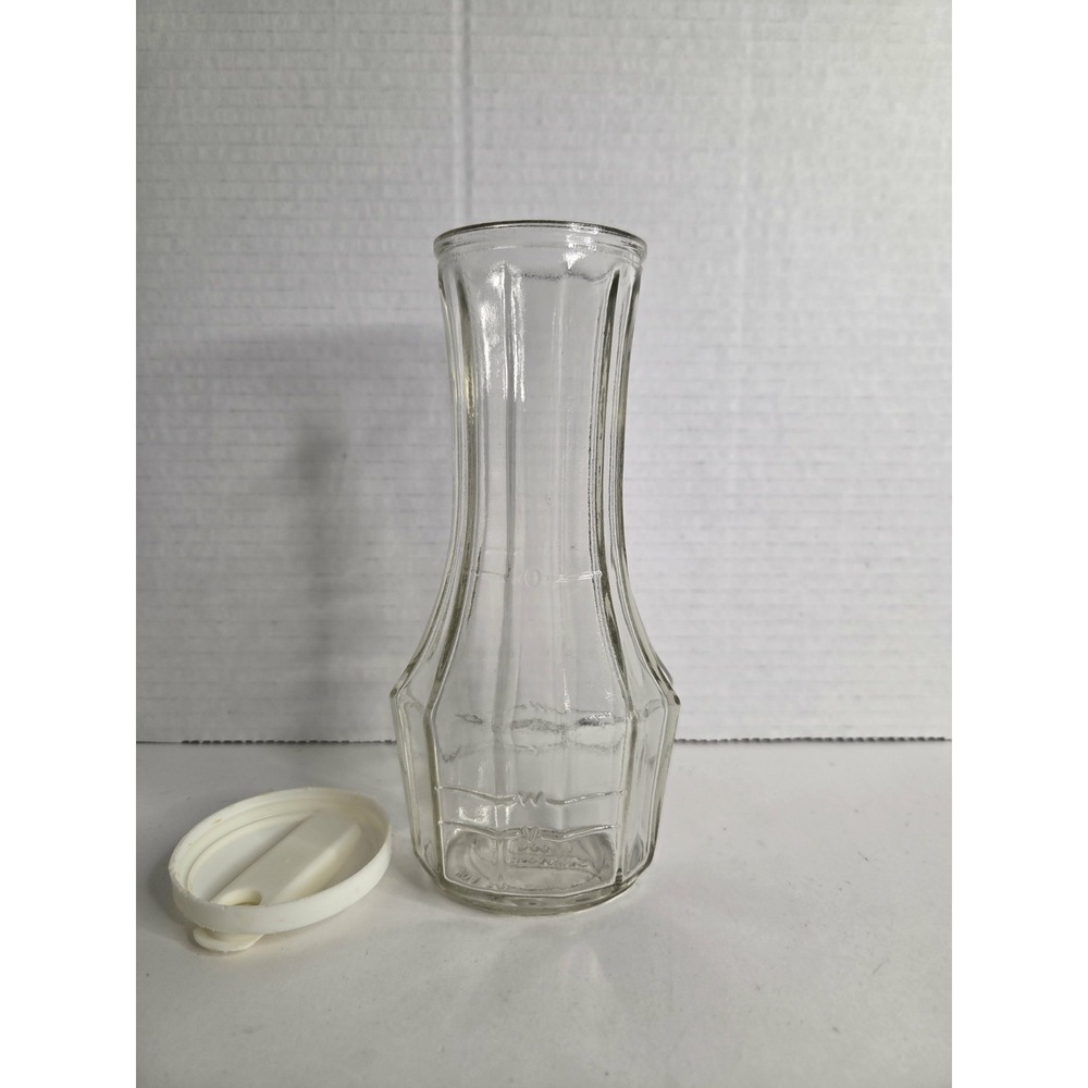 VTG Good Seasons Cruet 1970's Salad Dressing Shaker Mix Bottle w/ White Lid B4 - Picture 2 of 7